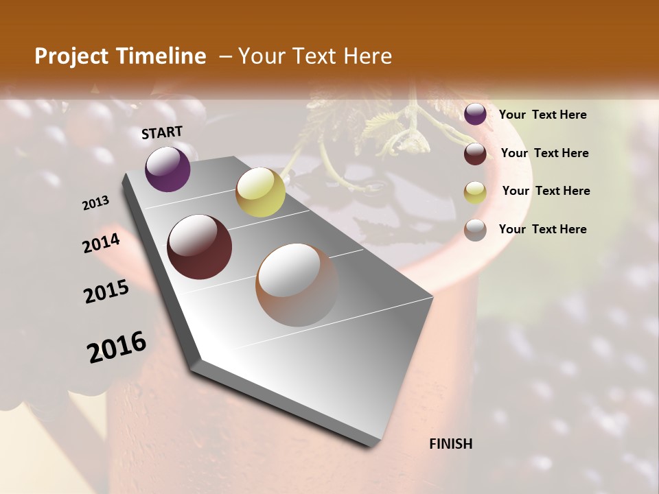 Fresh Style Fruit PowerPoint Template