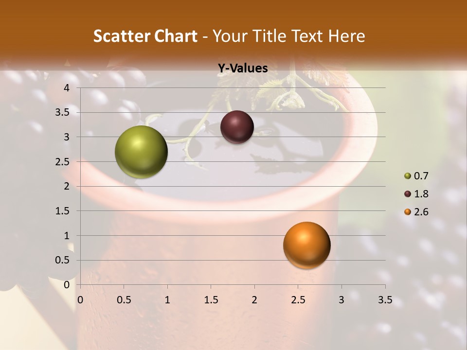 Fresh Style Fruit PowerPoint Template