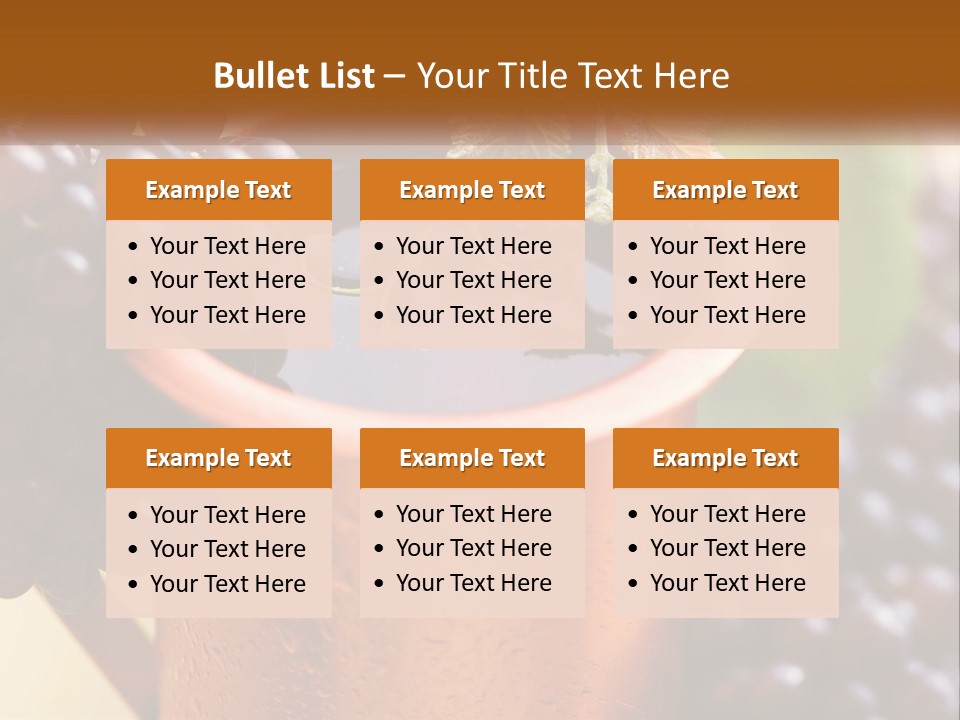 Fresh Style Fruit PowerPoint Template