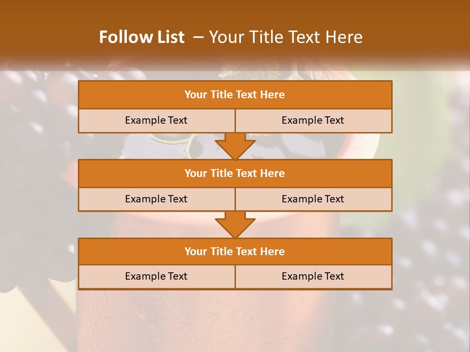 Fresh Style Fruit PowerPoint Template