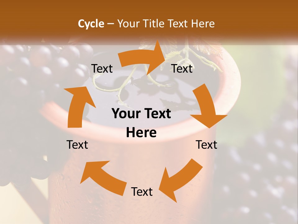 Fresh Style Fruit PowerPoint Template