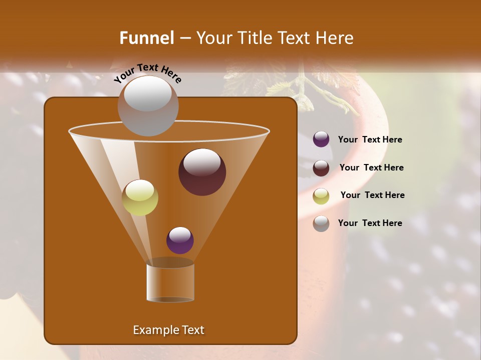 Fresh Style Fruit PowerPoint Template