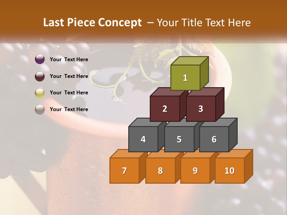 Fresh Style Fruit PowerPoint Template