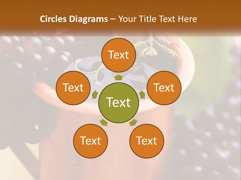 Fresh Style Fruit PowerPoint Template