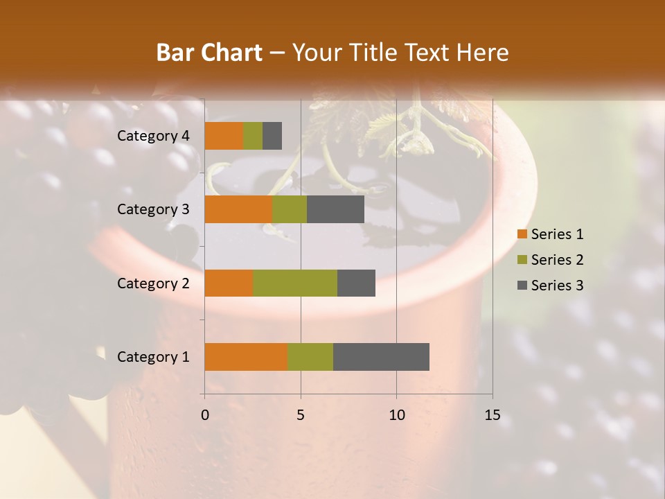 Fresh Style Fruit PowerPoint Template