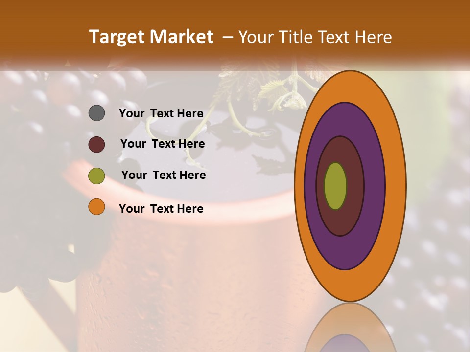 Fresh Style Fruit PowerPoint Template