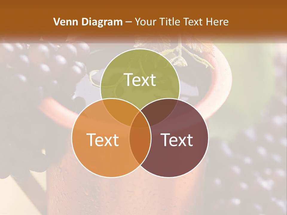 Fresh Style Fruit PowerPoint Template