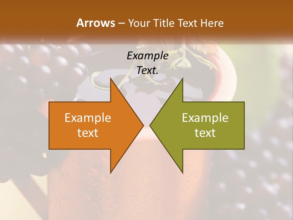 Fresh Style Fruit PowerPoint Template