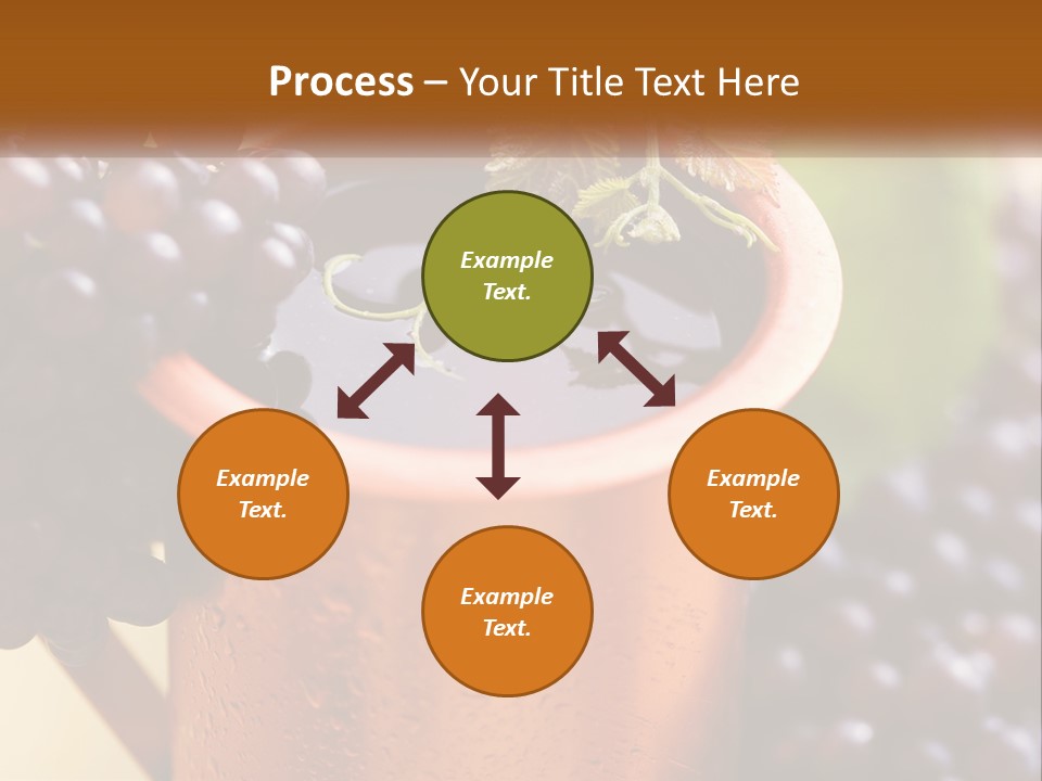 Fresh Style Fruit PowerPoint Template