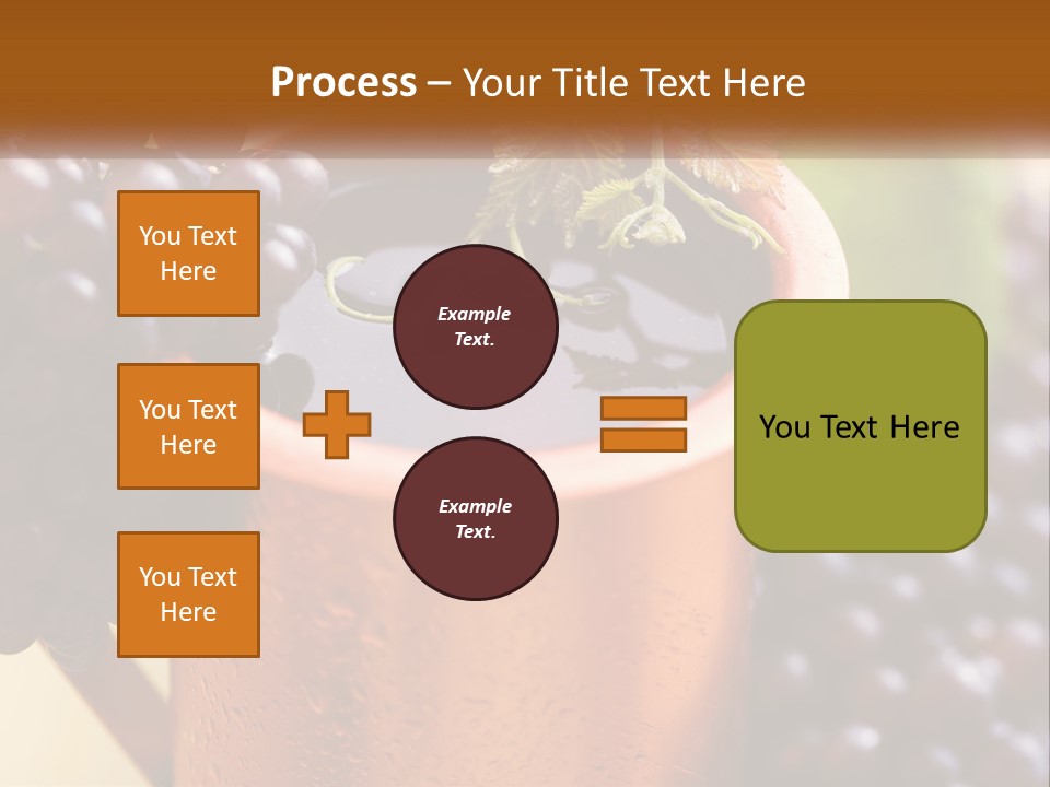 Fresh Style Fruit PowerPoint Template