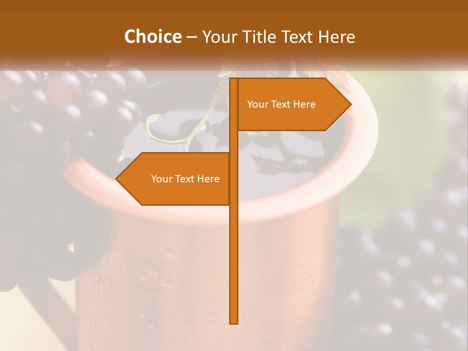 Fresh Style Fruit PowerPoint Template