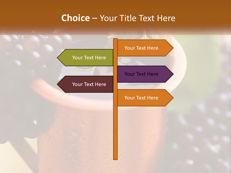 Fresh Style Fruit PowerPoint Template