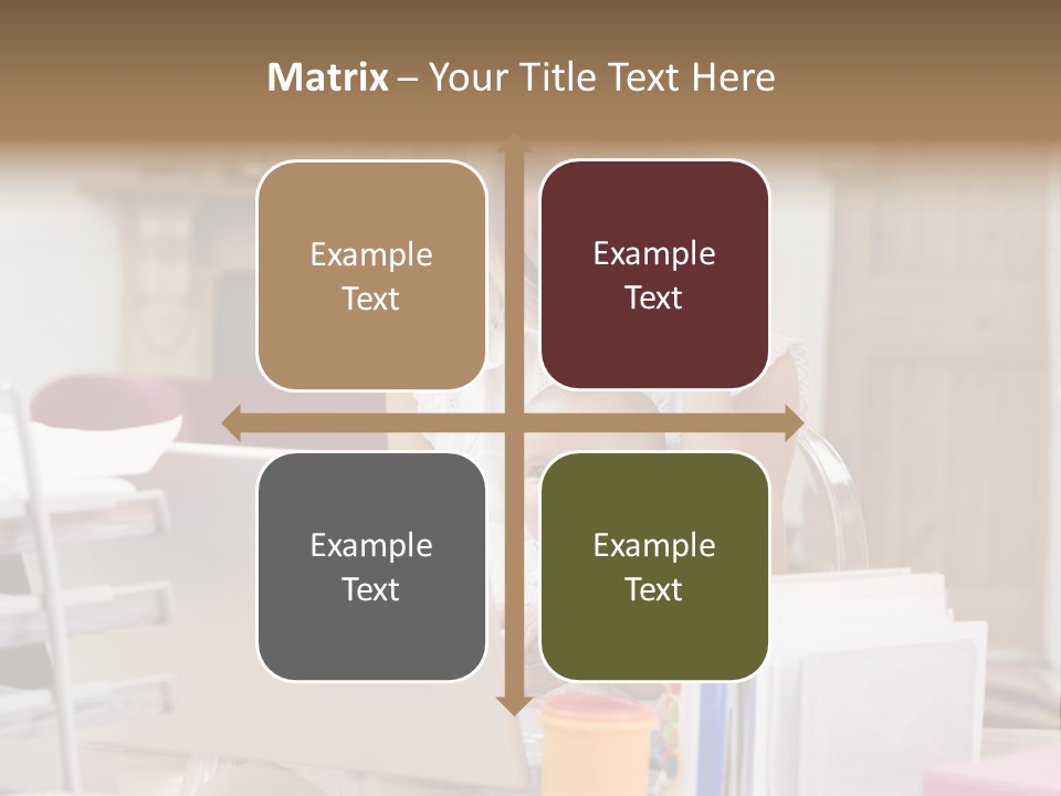 Horizontal Indoors Looking PowerPoint Template