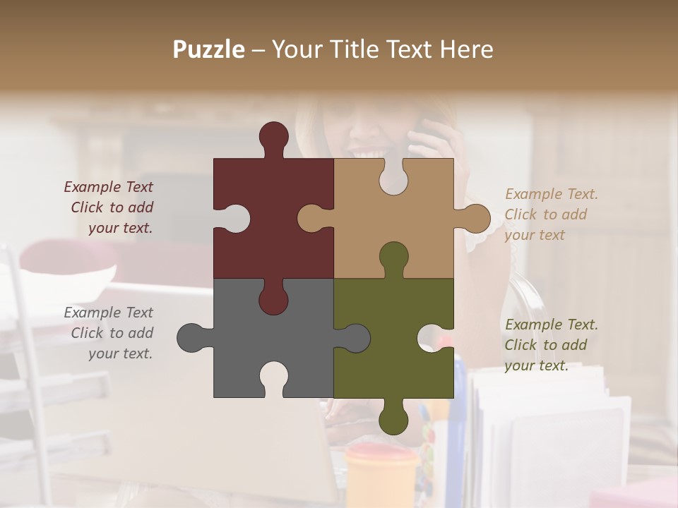 Horizontal Indoors Looking PowerPoint Template