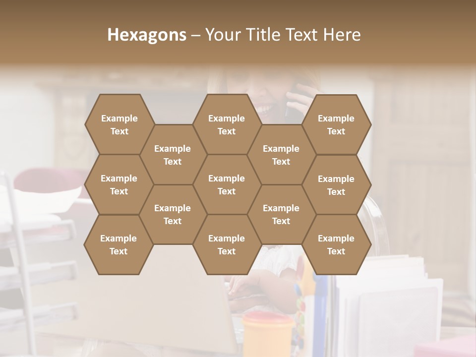 Horizontal Indoors Looking PowerPoint Template