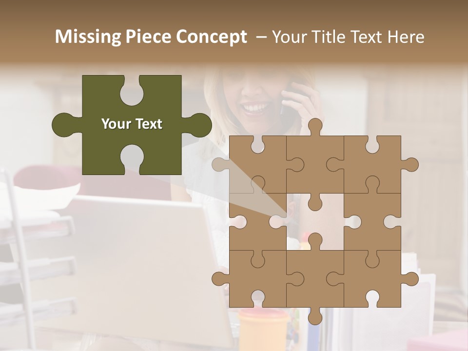 Horizontal Indoors Looking PowerPoint Template