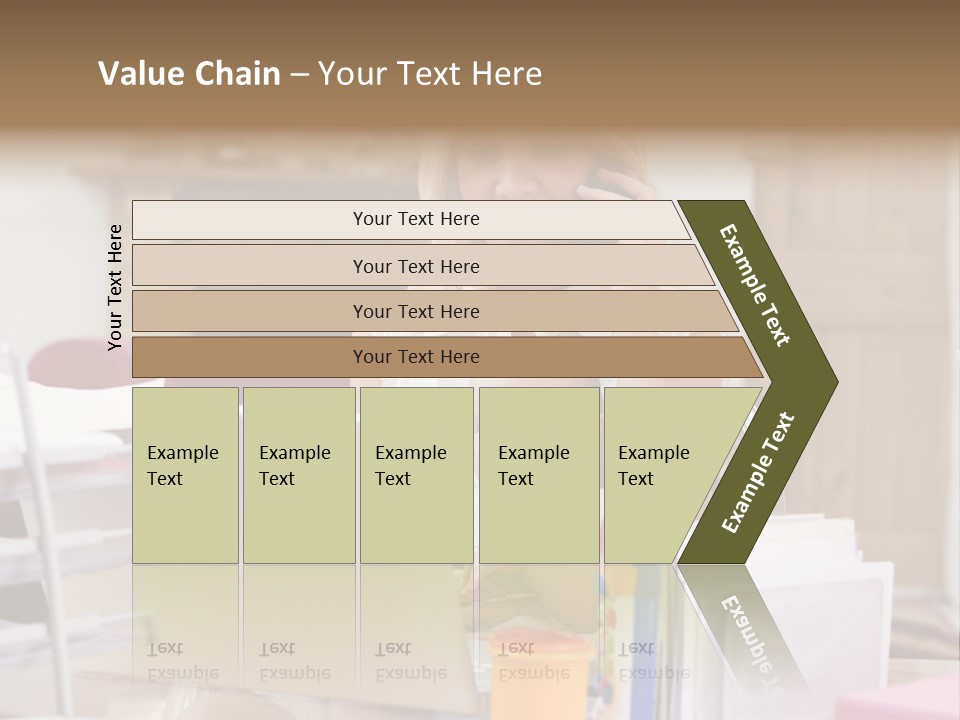Horizontal Indoors Looking PowerPoint Template
