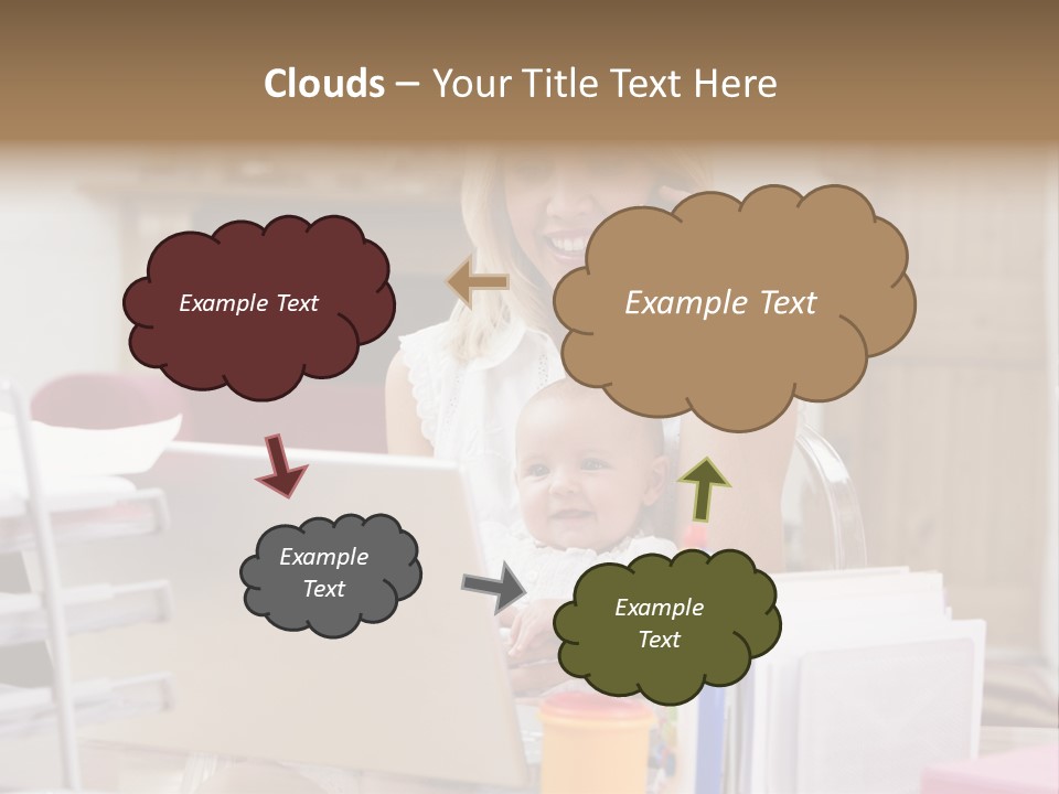 Horizontal Indoors Looking PowerPoint Template