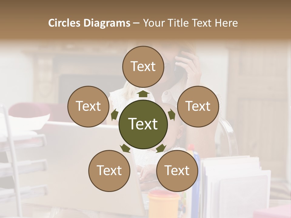 Horizontal Indoors Looking PowerPoint Template