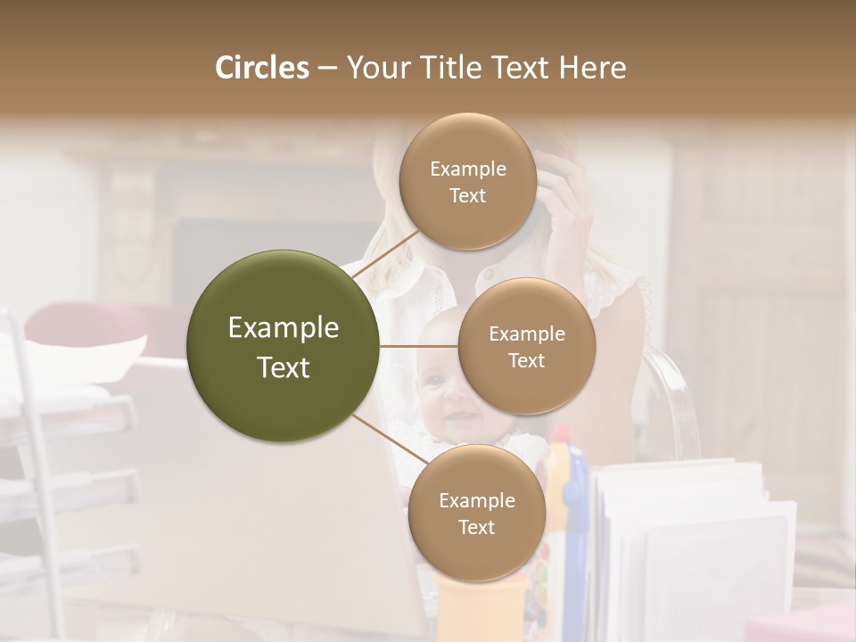 Horizontal Indoors Looking PowerPoint Template
