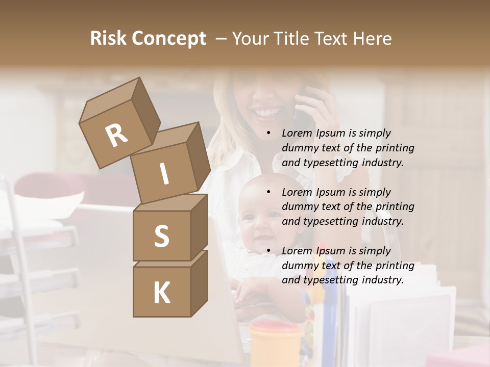 Horizontal Indoors Looking PowerPoint Template