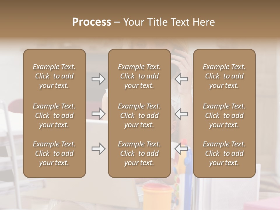 Horizontal Indoors Looking PowerPoint Template