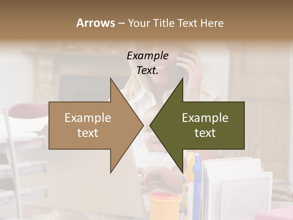 Horizontal Indoors Looking PowerPoint Template