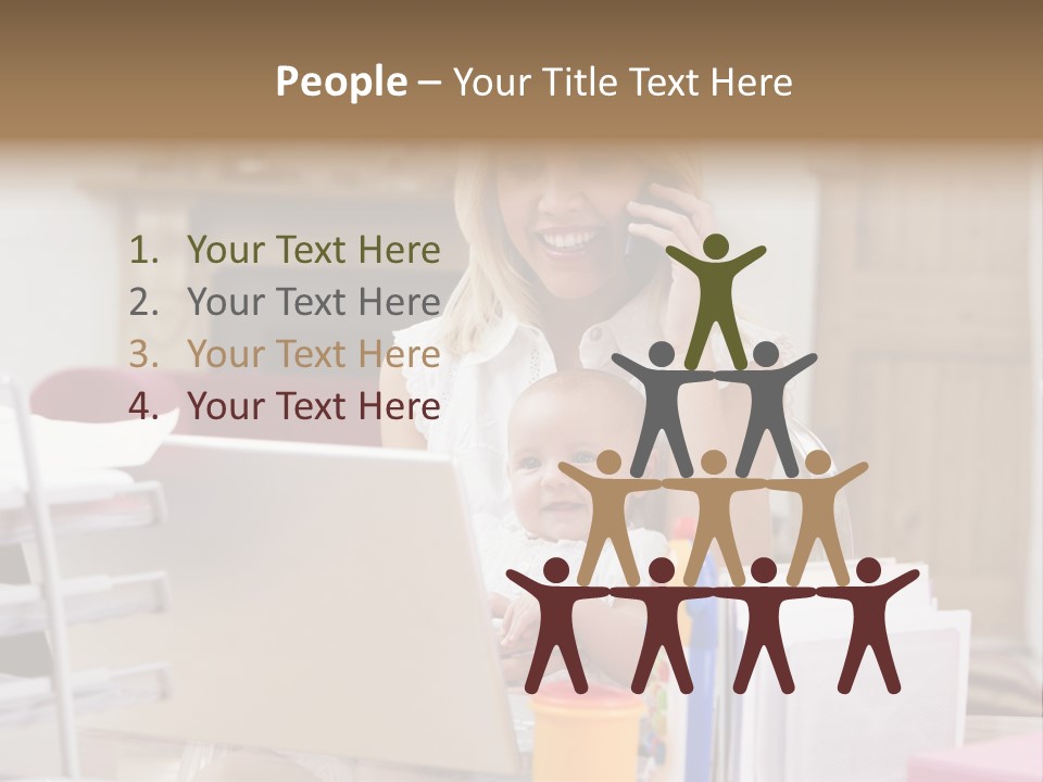 Horizontal Indoors Looking PowerPoint Template