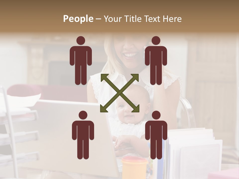 Horizontal Indoors Looking PowerPoint Template