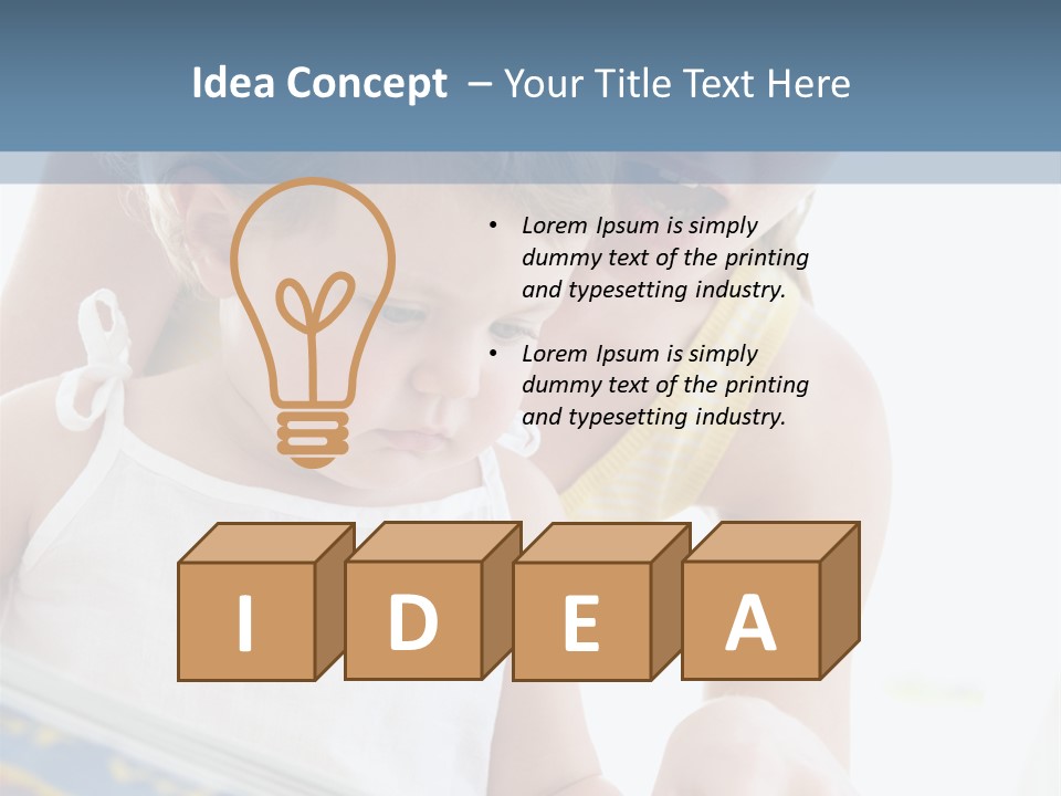 Story Sofa Book PowerPoint Template