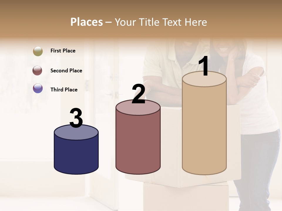 Excited Space Buyer PowerPoint Template
