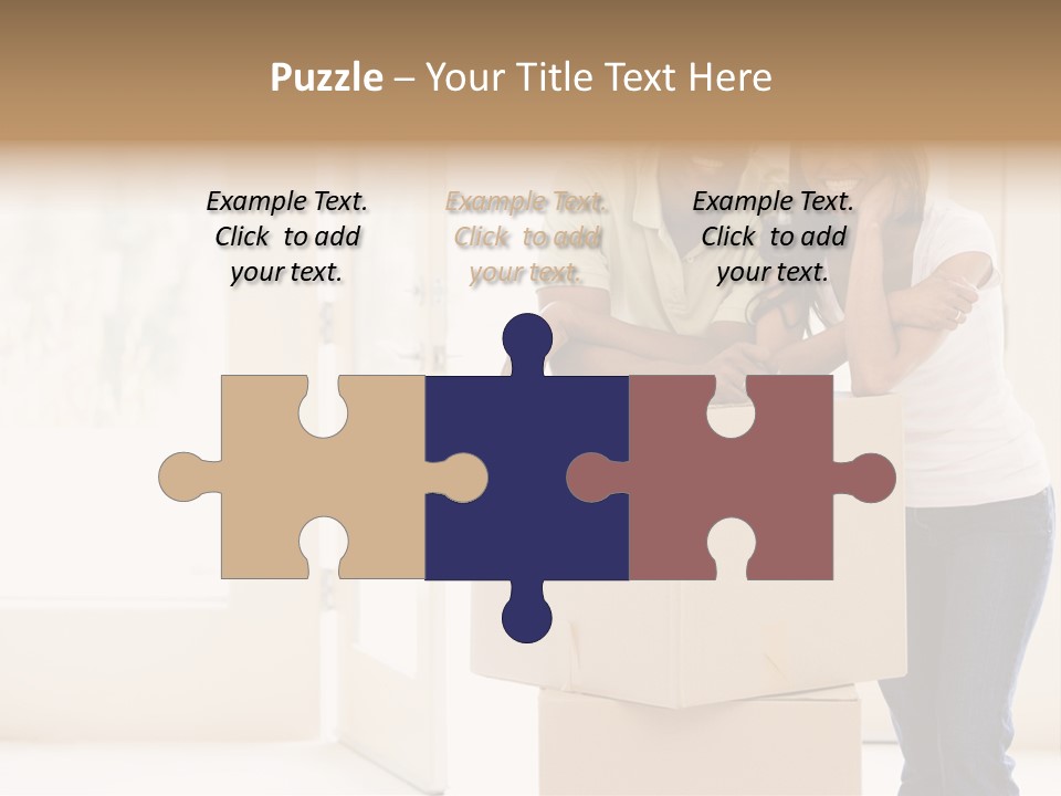 Excited Space Buyer PowerPoint Template