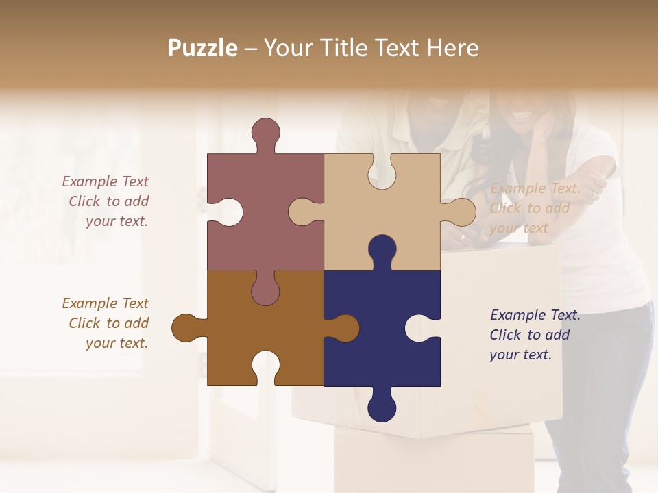 Excited Space Buyer PowerPoint Template