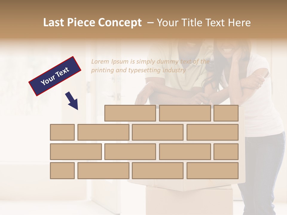 Excited Space Buyer PowerPoint Template