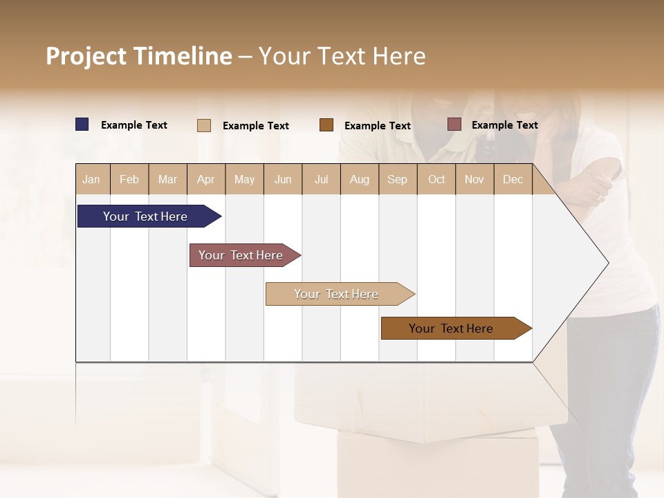 Excited Space Buyer PowerPoint Template