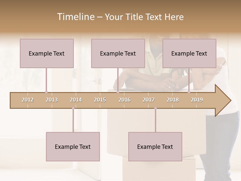 Excited Space Buyer PowerPoint Template