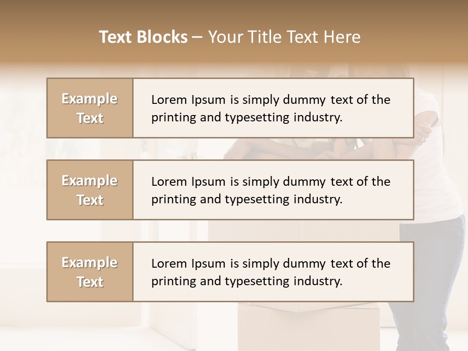 Excited Space Buyer PowerPoint Template