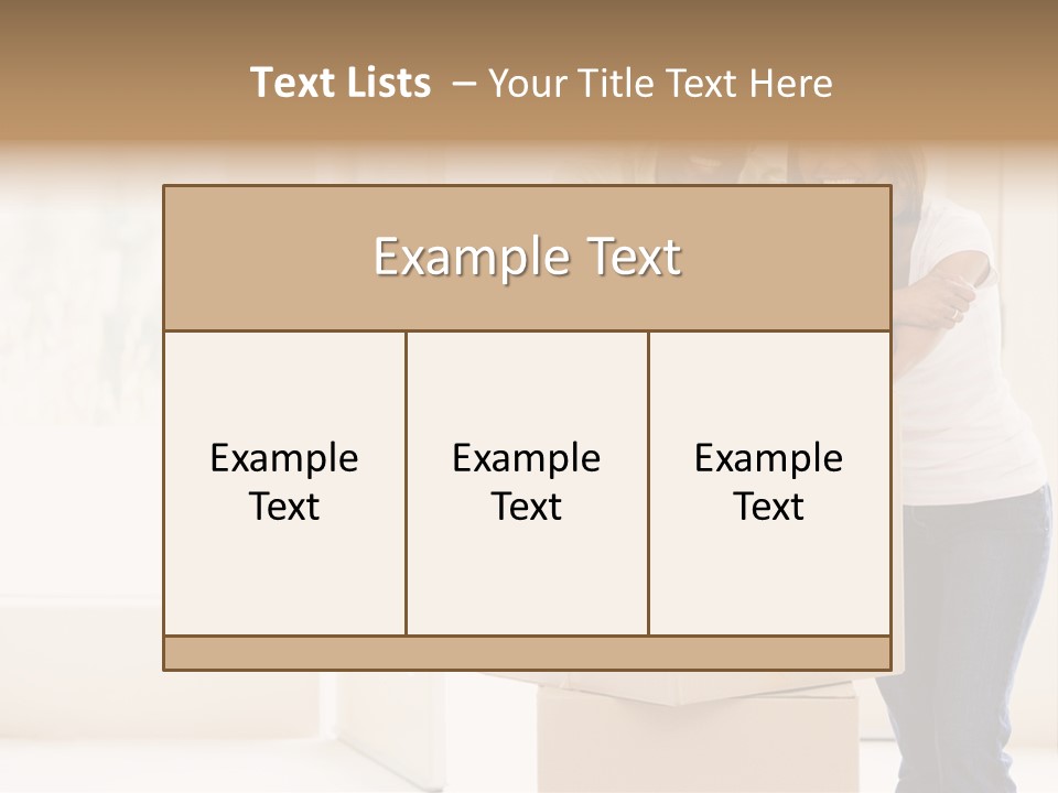 Excited Space Buyer PowerPoint Template