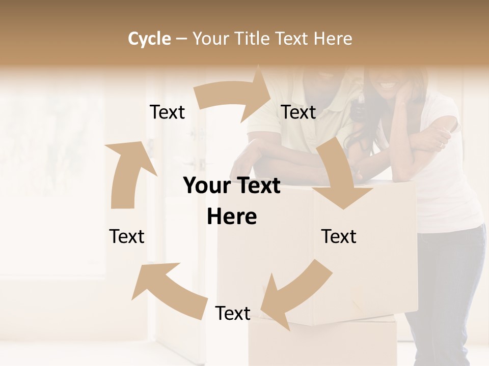 Excited Space Buyer PowerPoint Template