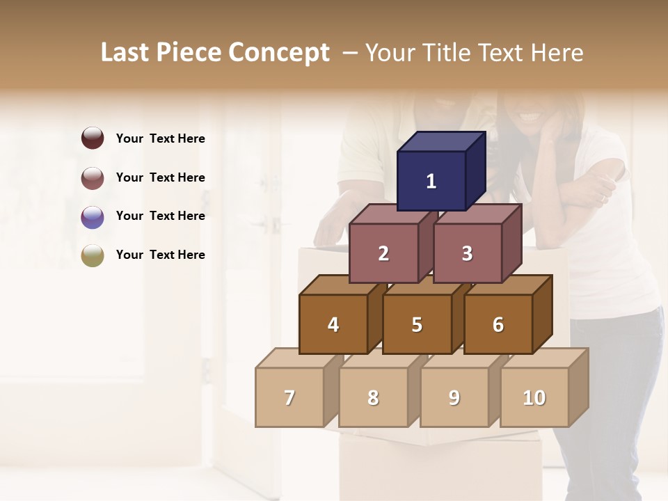 Excited Space Buyer PowerPoint Template