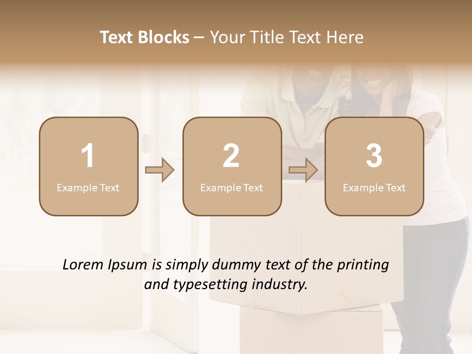 Excited Space Buyer PowerPoint Template