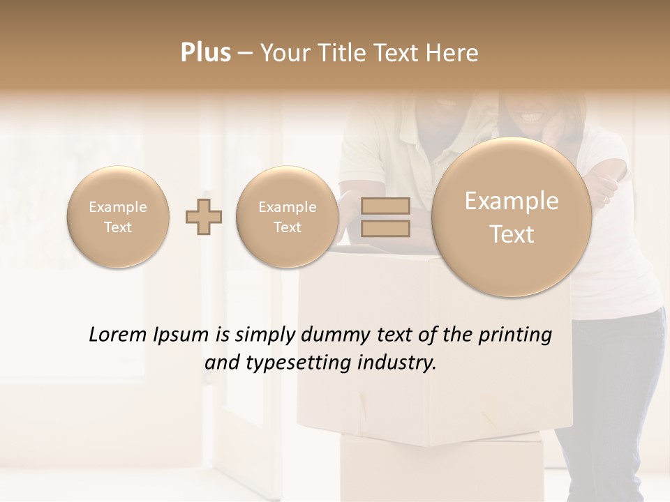 Excited Space Buyer PowerPoint Template