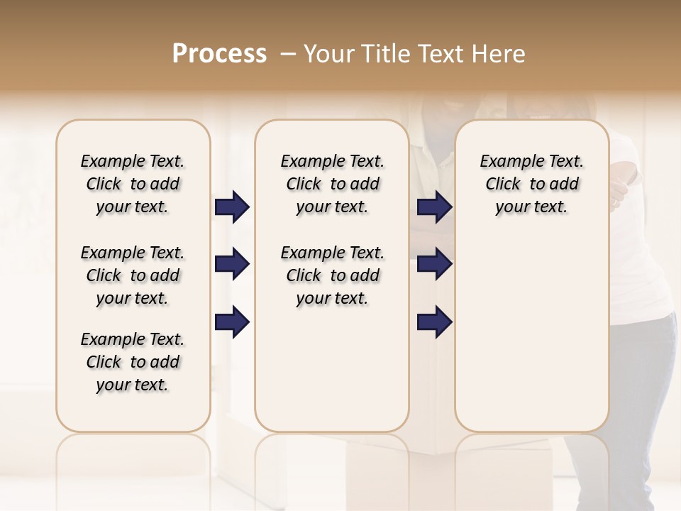 Excited Space Buyer PowerPoint Template