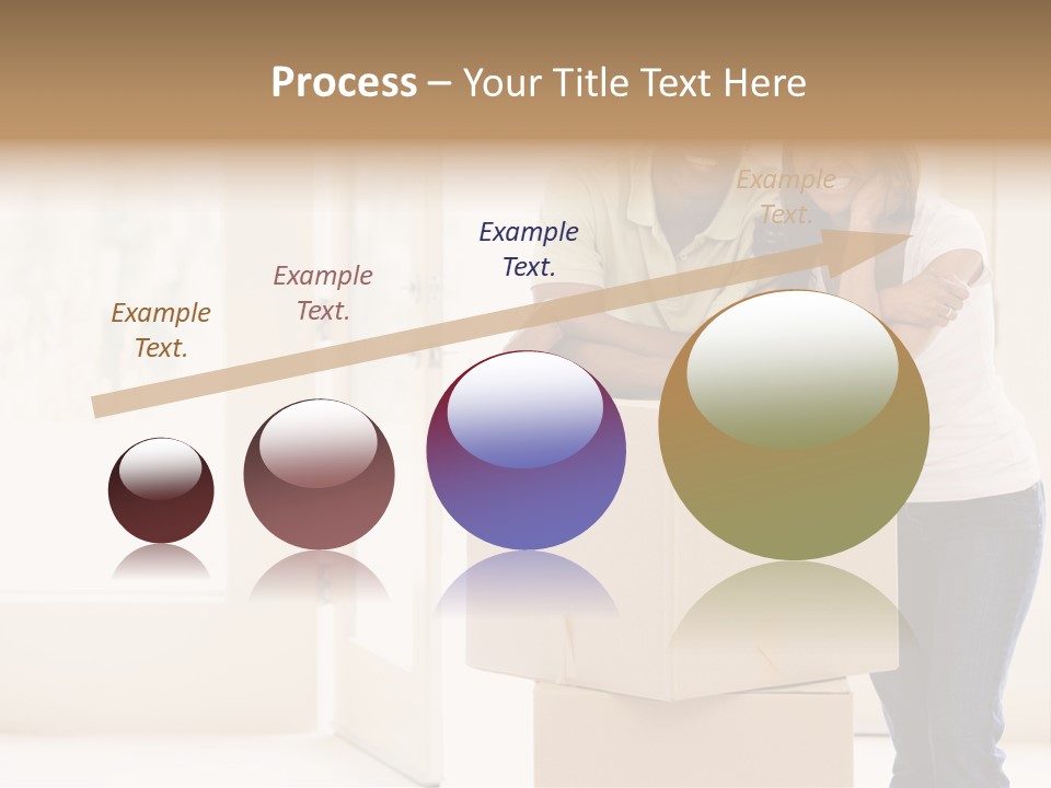 Excited Space Buyer PowerPoint Template