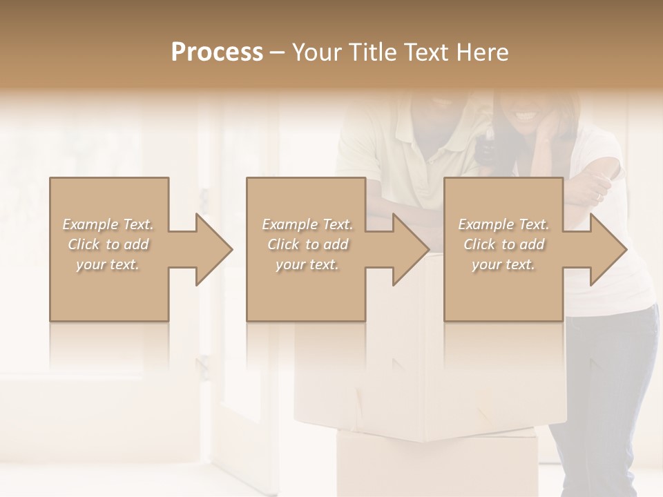 Excited Space Buyer PowerPoint Template