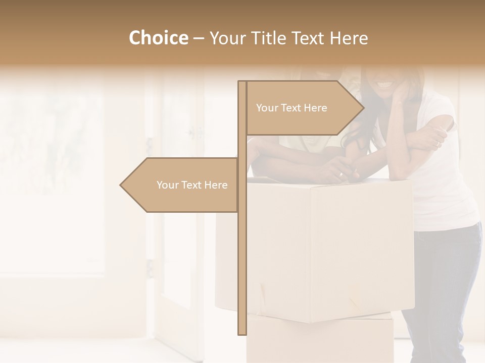 Excited Space Buyer PowerPoint Template