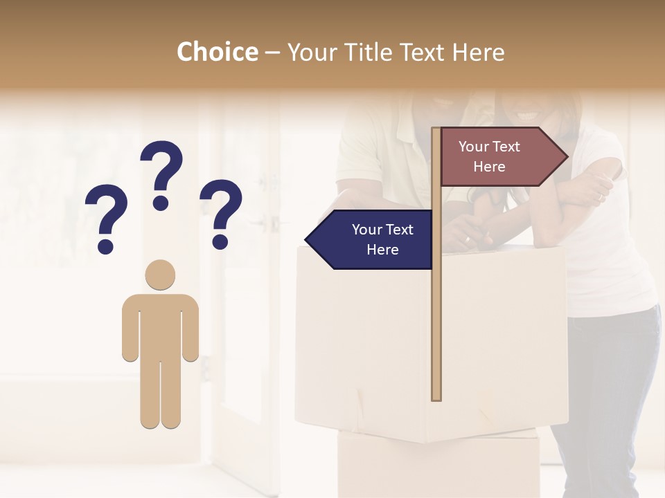 Excited Space Buyer PowerPoint Template