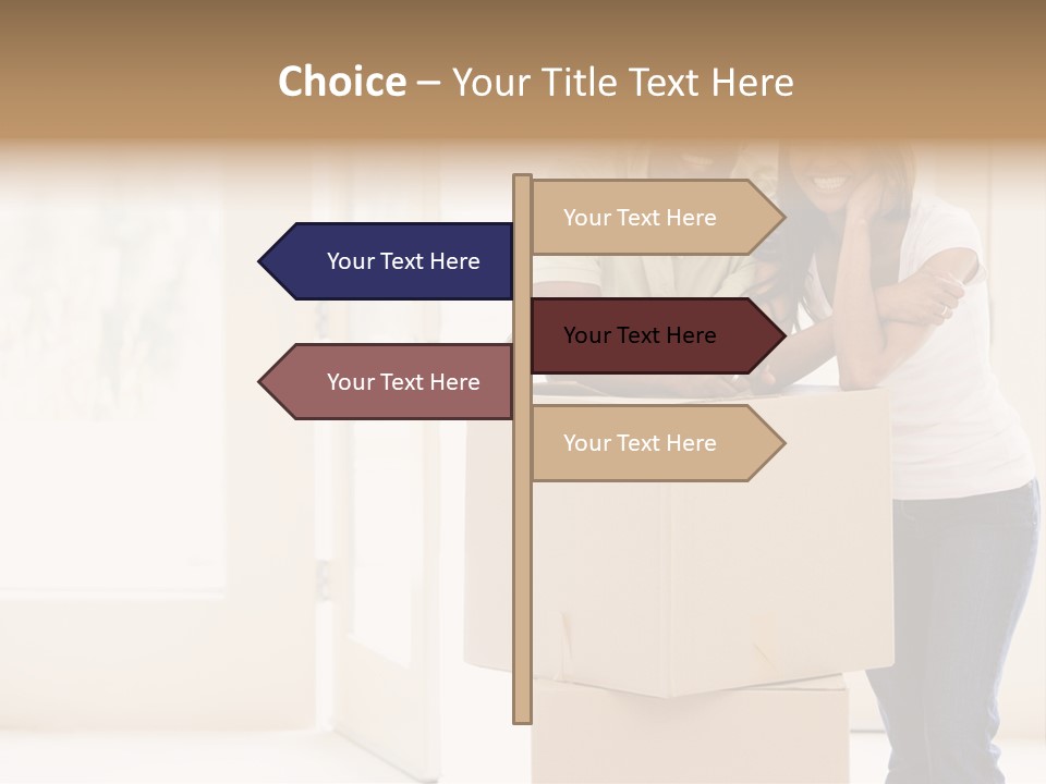 Excited Space Buyer PowerPoint Template