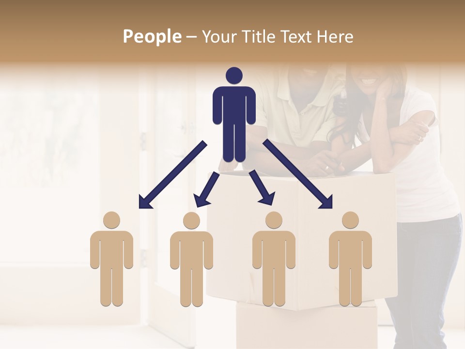 Excited Space Buyer PowerPoint Template