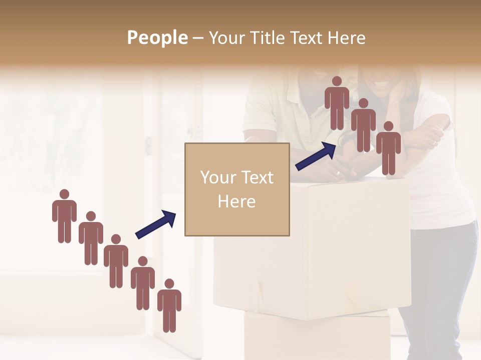 Excited Space Buyer PowerPoint Template